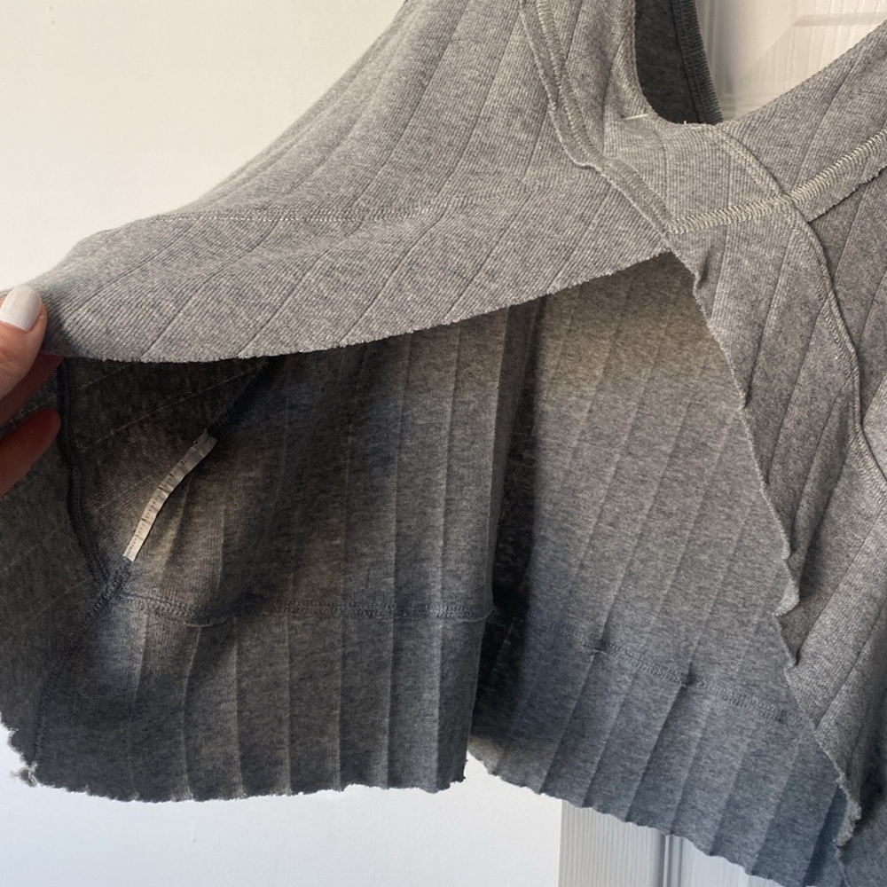 Free People Loose Ribbed Open Back Tank - Picture 5 of 5